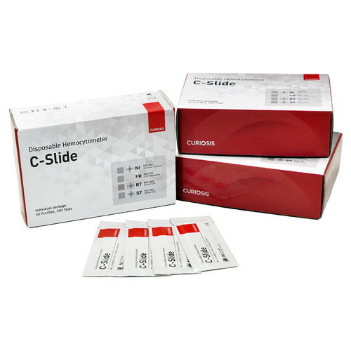 Manueller Blutzellenzähler - C-Slide® - Curiosis Inc - kompakt / für Blutzellen