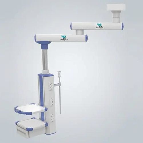Deckenmontierter Doppelverteilerarm - Dual Arm - Medinain - für Intensivpflege / für OP-Saal / höhenverstellbar