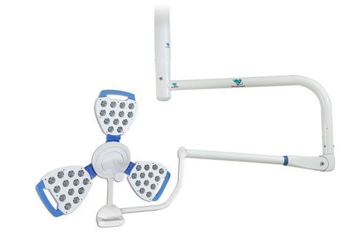 Deckenmontierte OP-Leuchte - Flare-3 - Medinain - LED / für OP-Saal / 220 V / 50 Hz