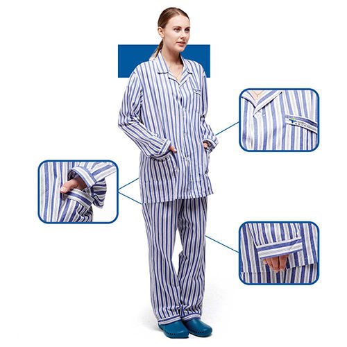 Unisex-Patientenkittel - Nanning Tecbod Biological Technology - atmungsaktiv / waschbar / antistatisch