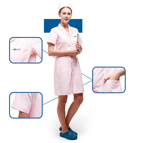 Krankenschwesterkleid für Frauen - Nanning Tecbod Biological Technology - antistatisch / antimikrobiell / blau