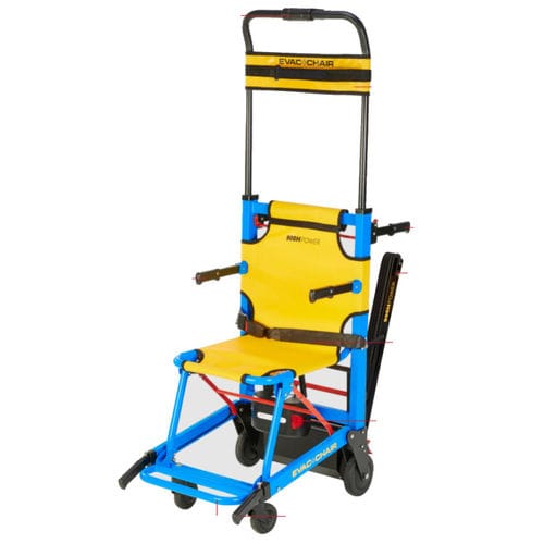 Evakuierungsstuhl für den Innenraum - 900H Power - Evac+Chair International - für Außenbereich / batteriebetrieben / zusammenklappbar