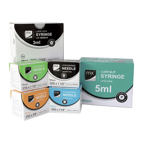 Spritze / 5 ml - Medinox - 3 ml / steril / Luer-Lock