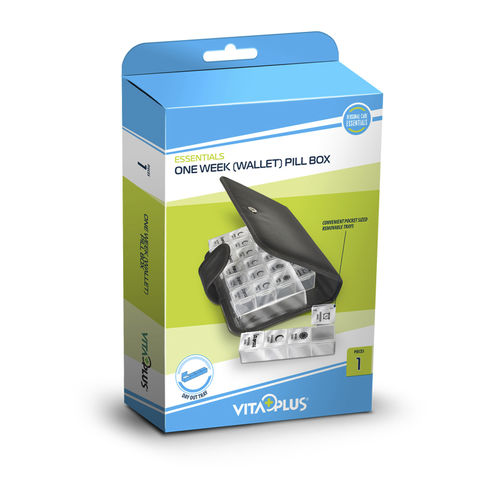 Wöchentliche Pillenbox - VP64041 - Medinox
