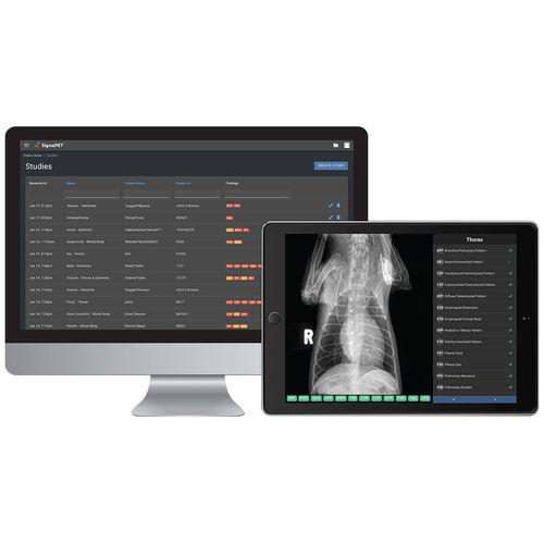 Software für Radiologie - SignalPACS™ - SignalPET - für Veterinärmedizin / Analyse / Management