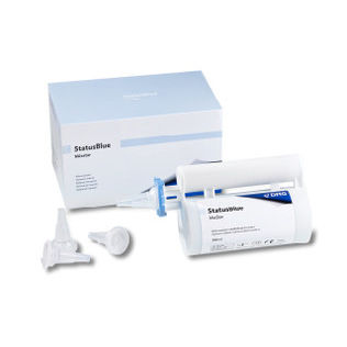 Zahnmedizinisches Material / Silikon - StatusBlue - DMG America - für Abdrucklöffel / orthodontisch / temporär