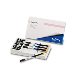 Zahnmedizinisches Material / Verbundwerkstoff - LuxaFlow - DMG America - zur Dentalrestaurierung / gingival / photopolymerisierbar