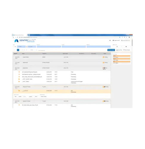 Reporting-Software - SentrySuite™  - Vyaire Medical - Analyse / Management / Viewer