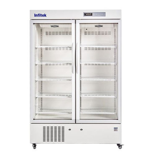 Kühlschrank mit 2 Türen - PR5-1000 - Infitek - Labor / vertikal / mit Glastür