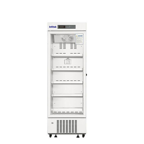 Kühlschrank für Apotheken - PR5-320 - Infitek - für Impfstoffe / vertikal / auf Rollen