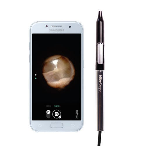 Video-Otoskop mit Spekulum - hearScope™ - hearX Group