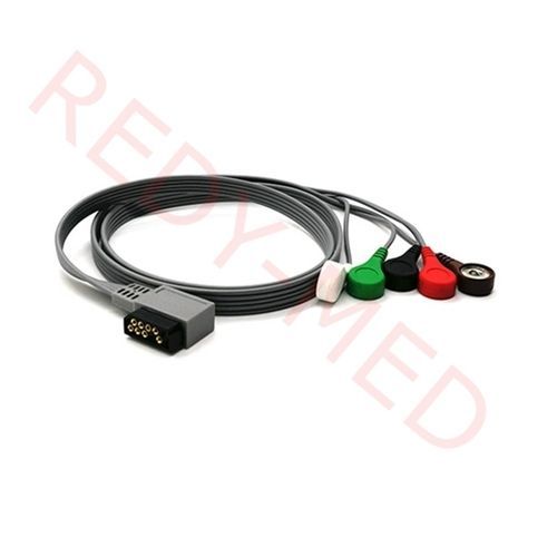 EKG-Kabel / für Langzeit-EKG - VC204SA-004 - Shenzhen Redy-Med Technology Co.,Ltd - 5 Adern / 4-Leiter