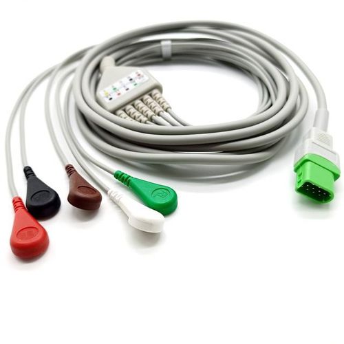 EKG-Kabel / 3-Kabel - EC203SA-026 - Shenzhen Redy-Med Technology Co.,Ltd - 5 Adern
