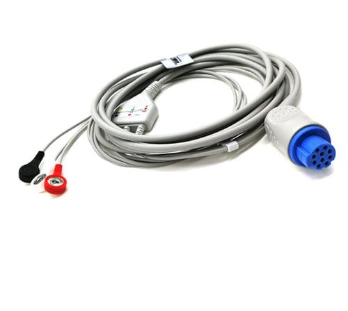 EKG-Kabel / 3-Kabel - EC203SI-092 - Shenzhen Redy-Med Technology Co.,Ltd - 5 Adern