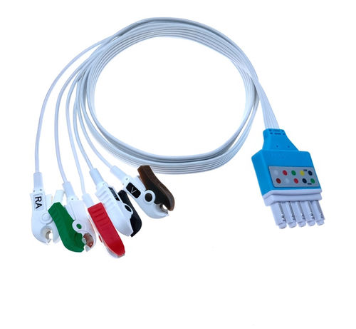 EKG-Kabel / 3-Kabel - EL103SA-HP1 - Shenzhen Redy-Med Technology Co.,Ltd - 5 Adern