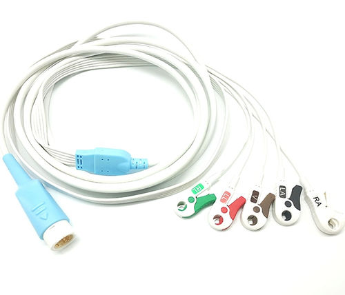 EKG-Kabel / 3-Kabel - EL103SA-085 - Shenzhen Redy-Med Technology Co.,Ltd - 5 Adern