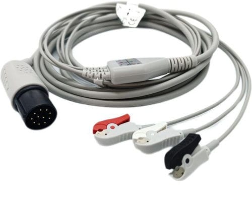 EKG-Kabel / 3-Kabel - EC203SA-007 - Shenzhen Redy-Med Technology Co.,Ltd - 5 Adern