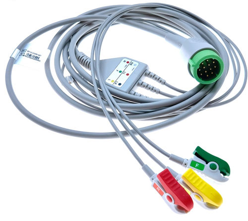 EKG-Kabel / 3-Kabel - EC203SA-027 - Shenzhen Redy-Med Technology Co.,Ltd - 5 Adern