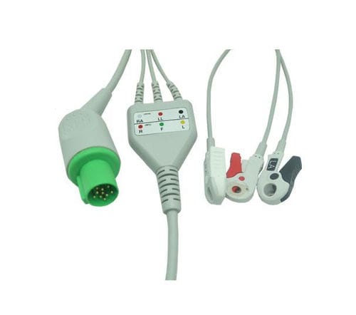 EKG-Kabel / 3-Kabel - EC203SA-055 - Shenzhen Redy-Med Technology Co.,Ltd - 5 Adern