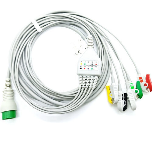 EKG-Kabel / 3-Kabel - EC203SA-222 - Shenzhen Redy-Med Technology Co.,Ltd - 5 Adern