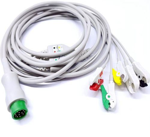 EKG-Kabel / 3-Kabel - EC203SA-118 - Shenzhen Redy-Med Technology Co.,Ltd - 5 Adern