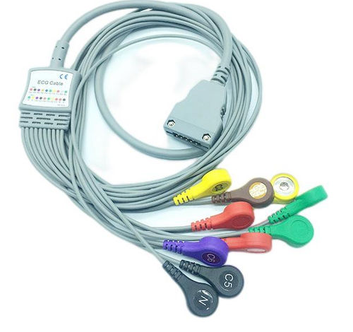 EKG-Kabel / für Langzeit-EKG - Shenzhen Redy-Med Technology Co.,Ltd - 10 Adern