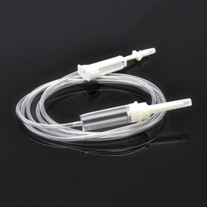 Intravenöses Infusionsset - REF- IV-24 - Anhui JN Medical Device - Polyvinylchlorid / ohne Latex / mit Y-Verbinder