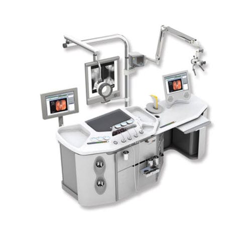 HNO-Arbeitsstation - NET-3000C - Shanghai Nanos Medical - mit Licht / mit Monitor / mit Regal