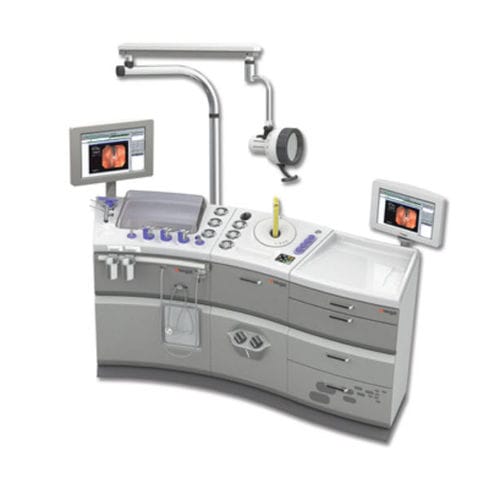 HNO-Arbeitsstation - NET-600A - Shanghai Nanos Medical - mit Monitor / mit Regal / kompakt