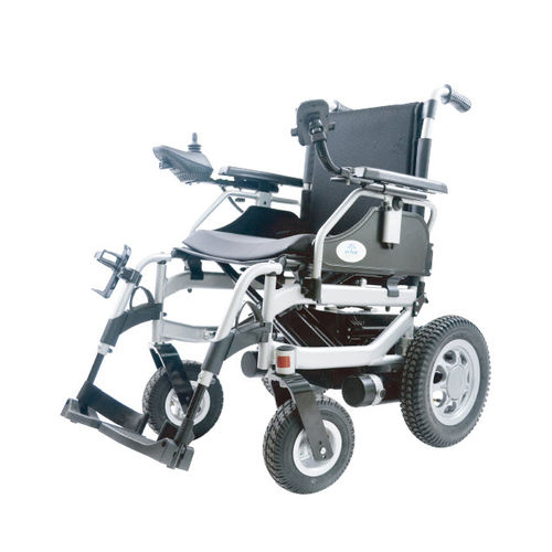 Elektrischer Rollstuhl - JUMPER - Intco Machinery - zur Nutzung im Freien / für den Innenbereich / mit Fußstütze