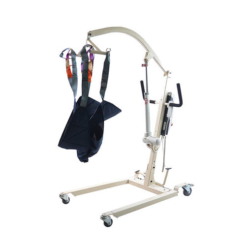 Elektrischer Patientenlifter - Y401 - Intco Machinery - auf Rollen / Hub / Edelstahl