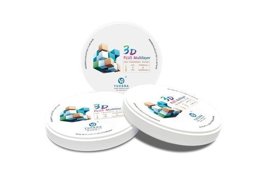 Zahnmedizinisches Material / Zirkonoxid - 3D Plus Multilayer - YUCERA - Zirkonium / ZrO2 / Zirkoniumdioxid