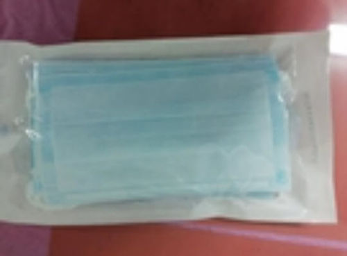 OP-Maske / für Erwachsene - Jiangxi Qiaomin Medical Appliance - blau / zum Einmalgebrauch / Vlies