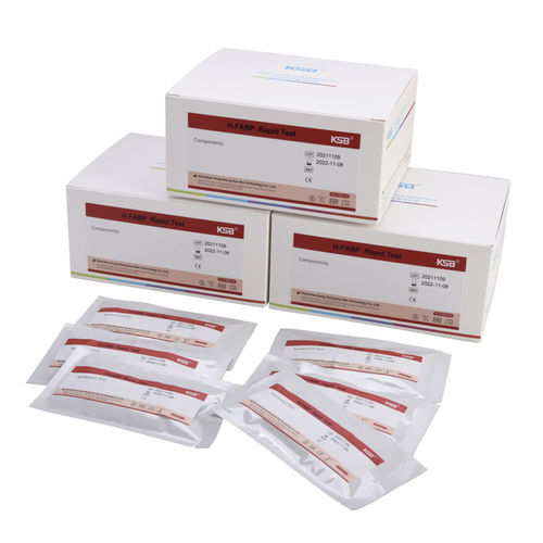 Schnelltest für Herzinfarkt - Shenzhen kangshengbao Biotechnology Co., Ltd. - h-FABP / Serum / Plasma