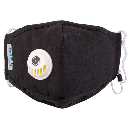 Baumwolle-Schutzmaske - MP9068-3 - XIAMEN PROBTAIN NONWOVEN INC. - schwarz / waschbar