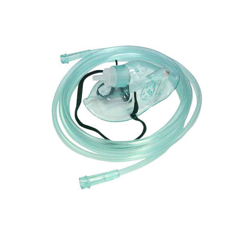 PVC-Sauerstoffmaske - uy - verstellbar / transparent