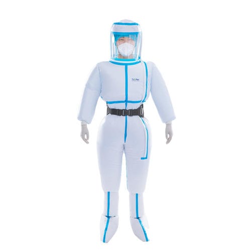 Schutzanzug mit Luftzufuhr - uy - unisex / aus Polyethylen / Vlies
