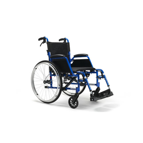 Manueller Rollstuhl - ECL X2T 24' - Vermeiren Medical Equipment - zur Nutzung im Freien / zusammenklappbar / mit Fußstütze