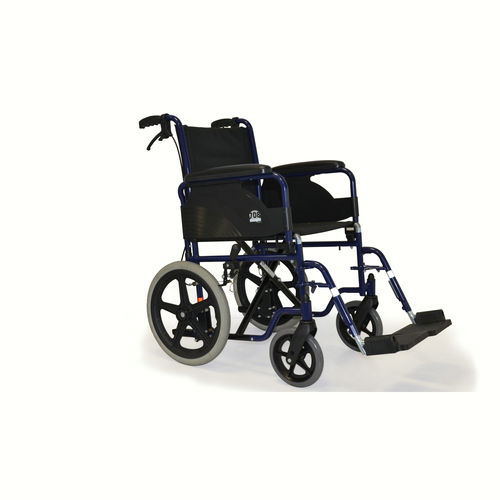 Passiver Rollstuhl - 708 S50 16' - Vermeiren Medical Equipment - zur Nutzung im Freien / zusammenklappbar / schwarz