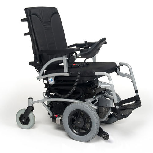 Elektrischer Rollstuhl - Navix - Vermeiren Medical Equipment - für den Innenbereich / mit Fußstütze / schwarz