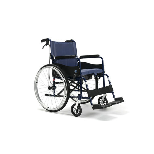 Garderobenstuhl mit Armlehnen - ECL X1 - Vermeiren Medical Equipment - mit Fußstütze / zusammenklappbar