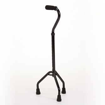 Gehstock / abgewinkelter Griff - Zoë - Vermeiren Medical Equipment - Dreifuß