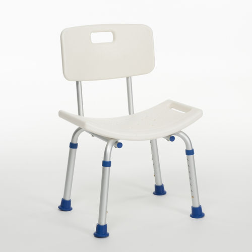 Duschstuhl mit Rückenlehne - Lilly - Vermeiren Medical Equipment - höhenverstellbar