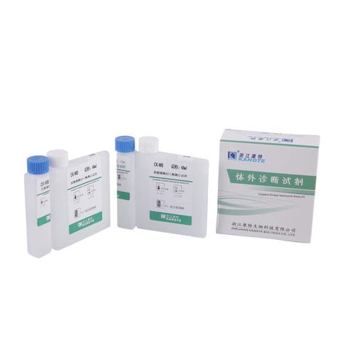 Kreatin-Kinase-Testkit - F002 series - Zhejiang Kangte Biotechnology Co., Ltd. - für Herzinfarkt / für Kliniken / Serum