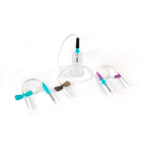 Blutentnahmenadel - Zhejiang Kindly Medical Devices - mit Flügel / 22G / 21G