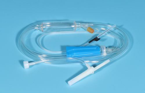 Intravenöses Infusionsset - RongJia Medical Science and Technology Co.,Ltd - Polyvinylchlorid / mit Tropfkammer / mit Y-Verbinder
