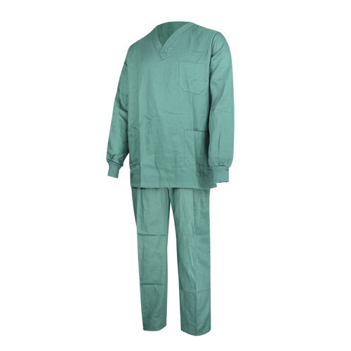 Medizinisches Bekleidungsset / unisex - SPFH041 - Soundpond International - Einweg / grün