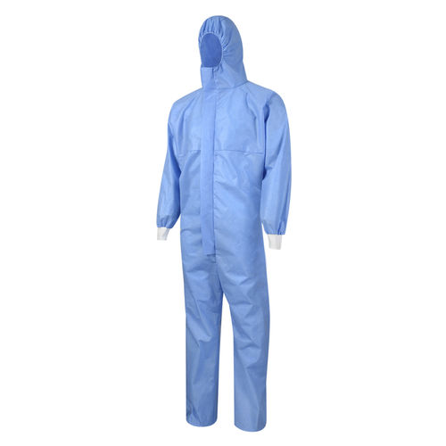 Unisex-Patientenkittel - SPFH030 - Soundpond International - Einweg / blau
