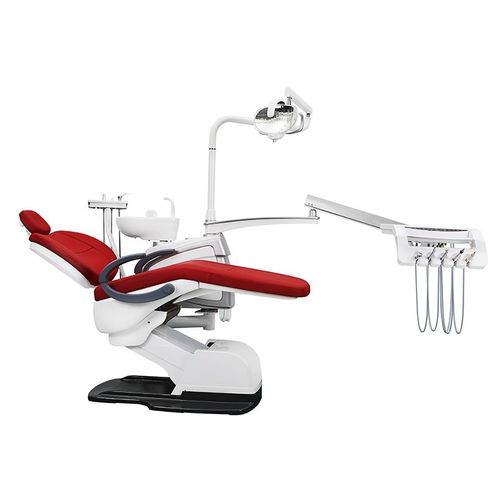 Dentaleinheit mit flexiblem Kopfstück - CQ - 218 - Guangzhou Chuang Qi Medical Equipment - mit Hygienesystem / mit Instrumententräger / mit LED-Licht