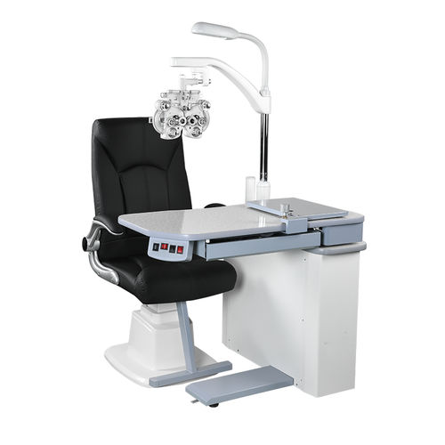 Ophthalmische Arbeitsstation - ML-400 - Chengdu SDK Medical Science and Technology - mit Stuhl